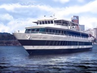 Cruise ship for tours, parties, receptions, lunch and dinner cruises 